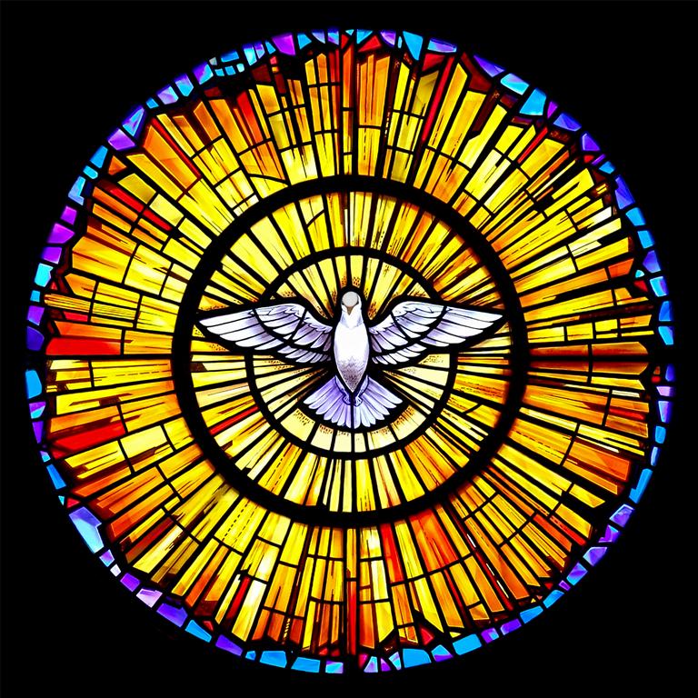 religious stained glass designs